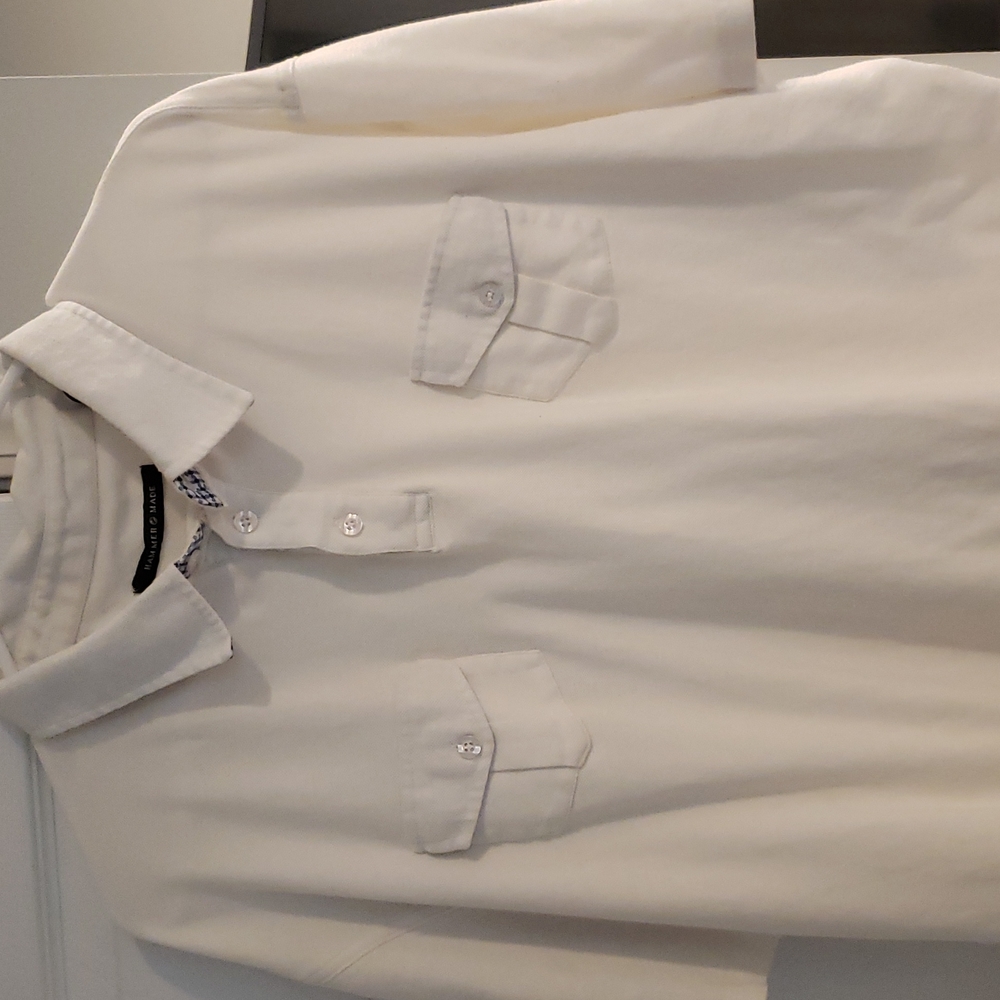 Hammer Made white polo shirt